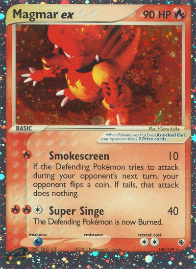 Magmar ex (100/109)