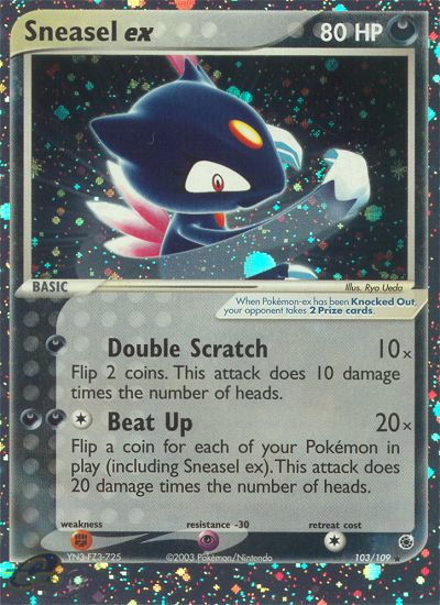 Sneasel ex (103/109)