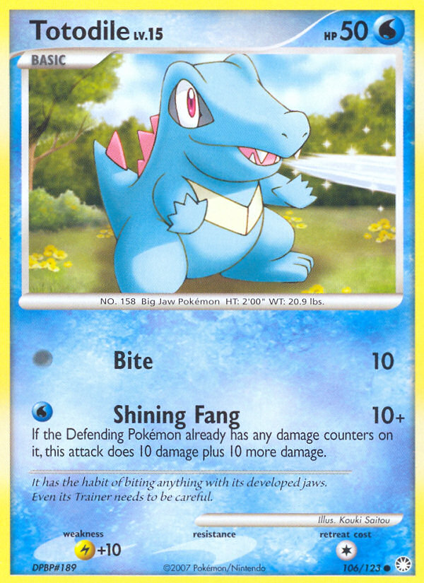 Totodile (106/123)