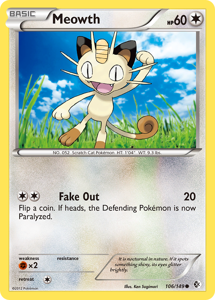 Meowth (106/149)