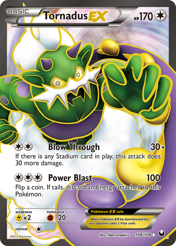 Tornadus-EX (108/108)