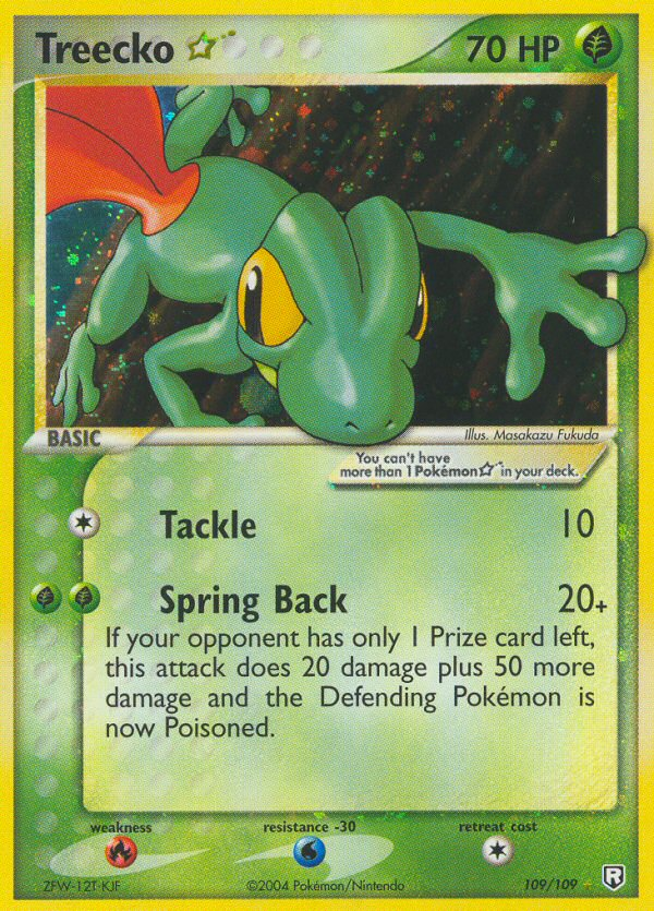 Treecko ★ (109/109)