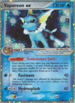 Vaporeon ex (110/113)