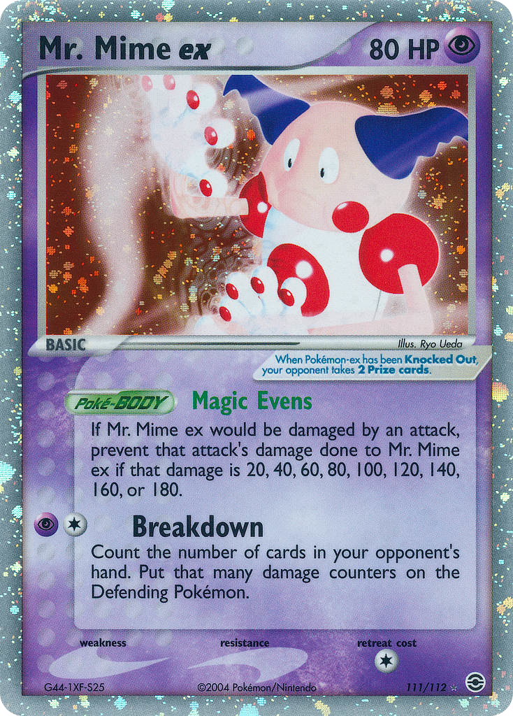 Mr. Mime ex (111/112)