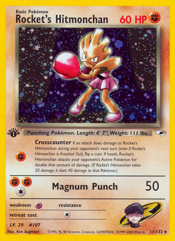Rocket's Hitmonchan (011/132)