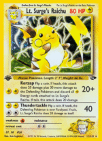 Lt. Surge's Raichu (011/132)