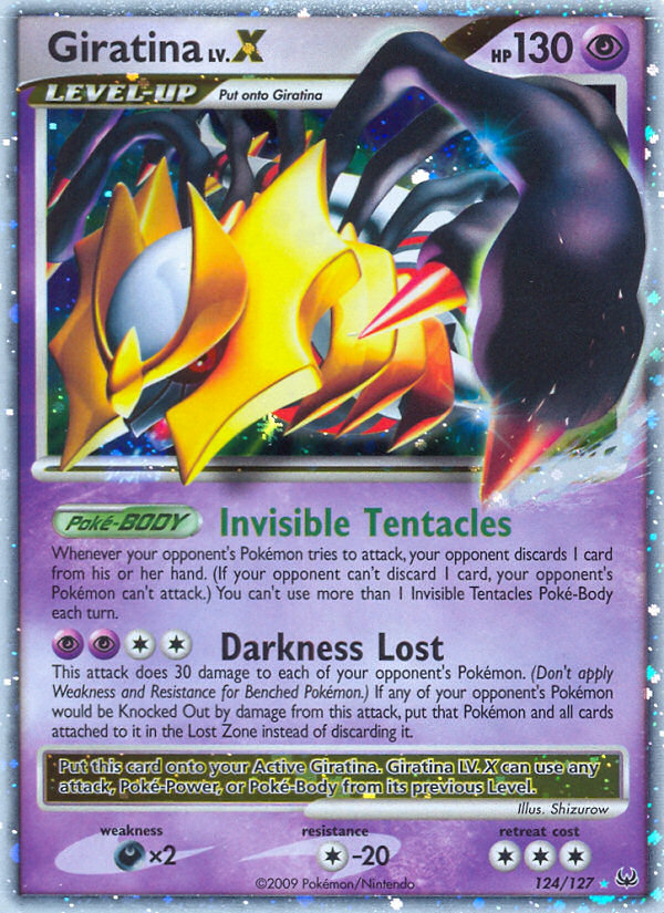 Giratina LV.X (124/127)