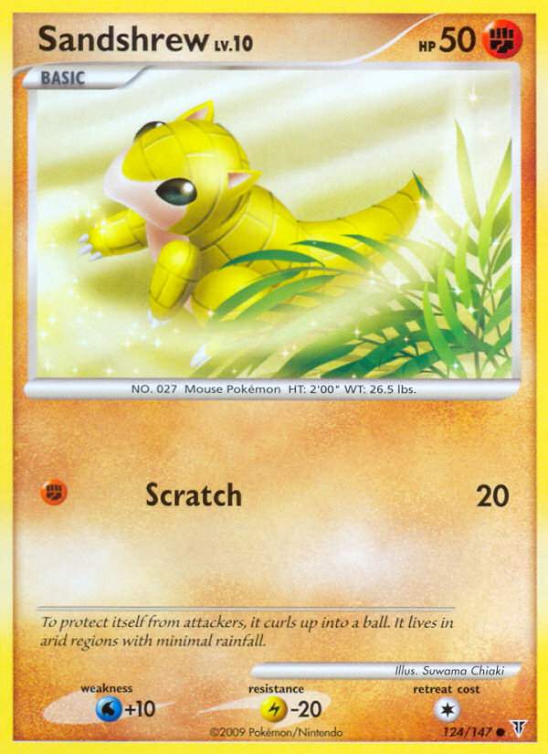 Sandshrew (124/147)