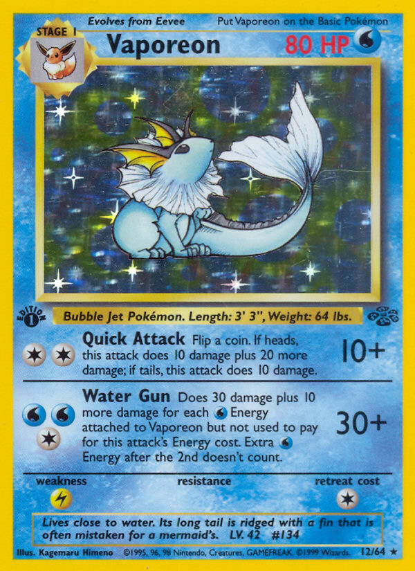 Vaporeon (012/64)