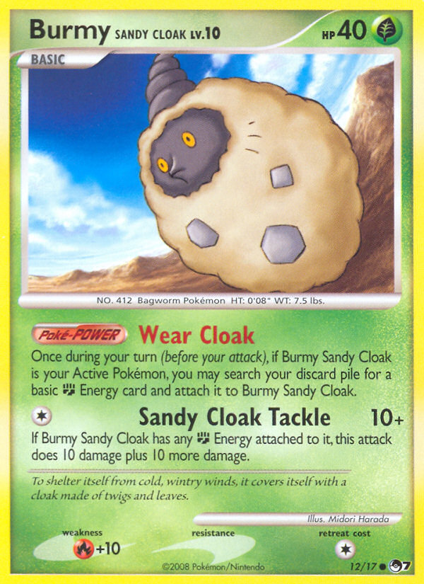 Burmy Sandy Cloak (012/17)