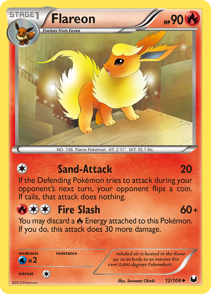Flareon (012/108)
