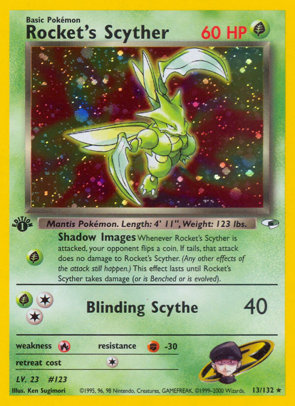 Rocket's Scyther (013/132)