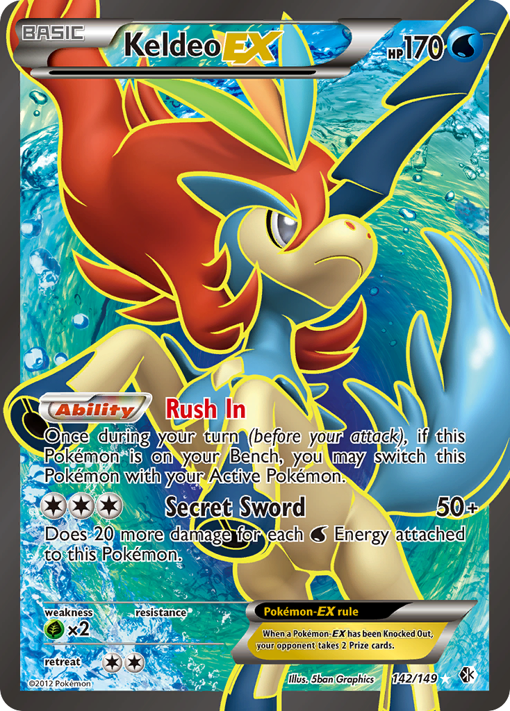 Keldeo-EX (142/149)