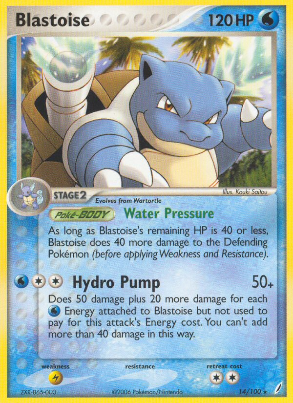 Blastoise (014/100)