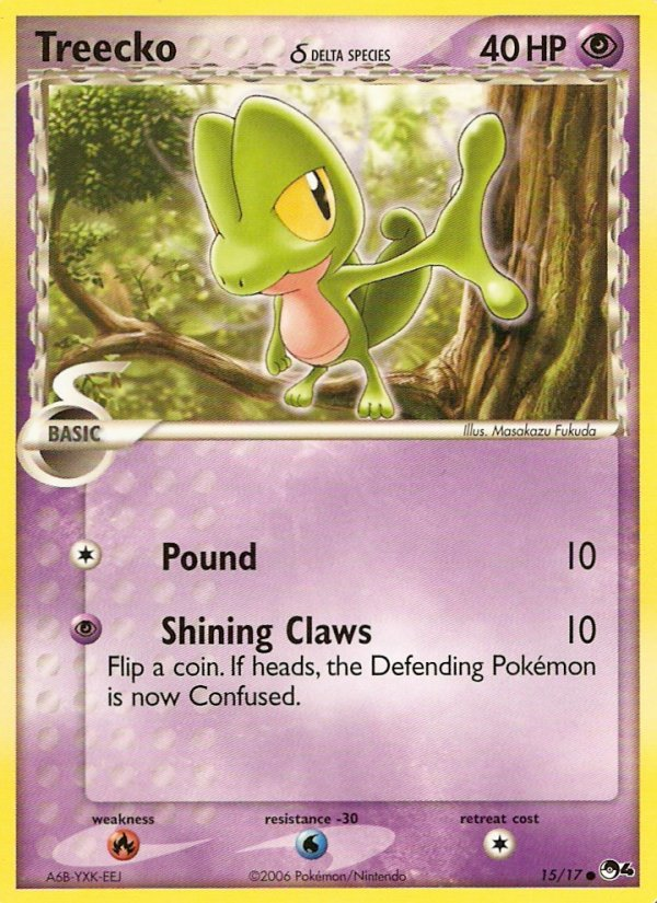 Treecko δ (015/17)