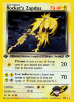 Rocket's Zapdos (015/132)