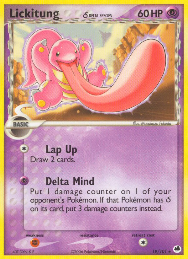 Lickitung δ (019/101)