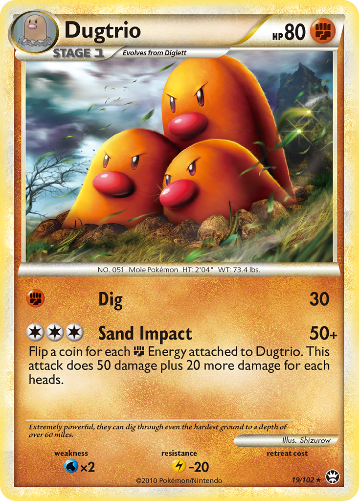 Dugtrio (019/102)