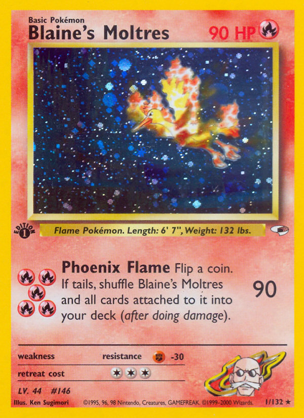Blaine's Moltres (001/132)