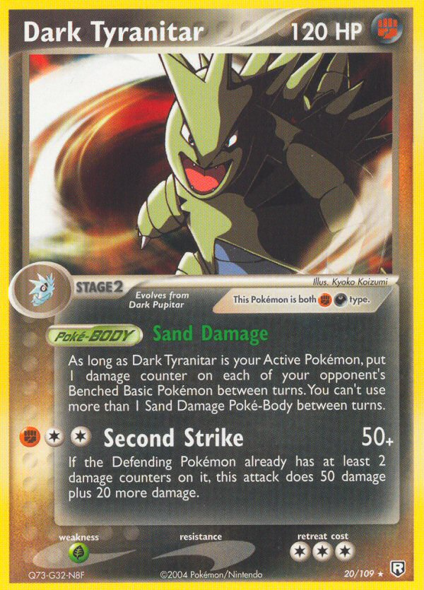 Dark Tyranitar (020/109)