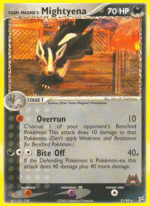 Team Magma's Mightyena (021/95)