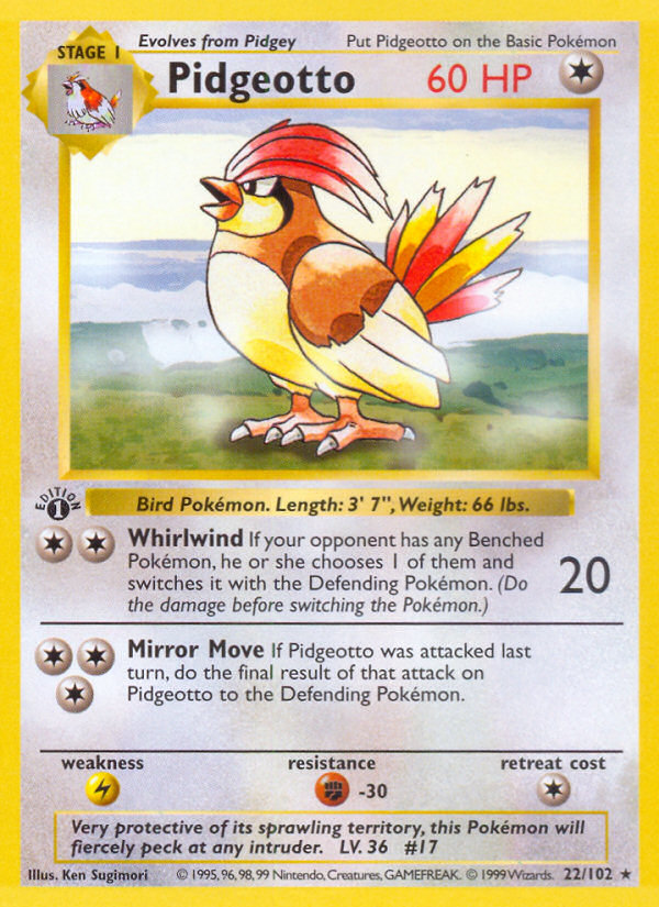 Pidgeotto (022/102)