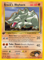 Brock's Rhyhorn (022/132)
