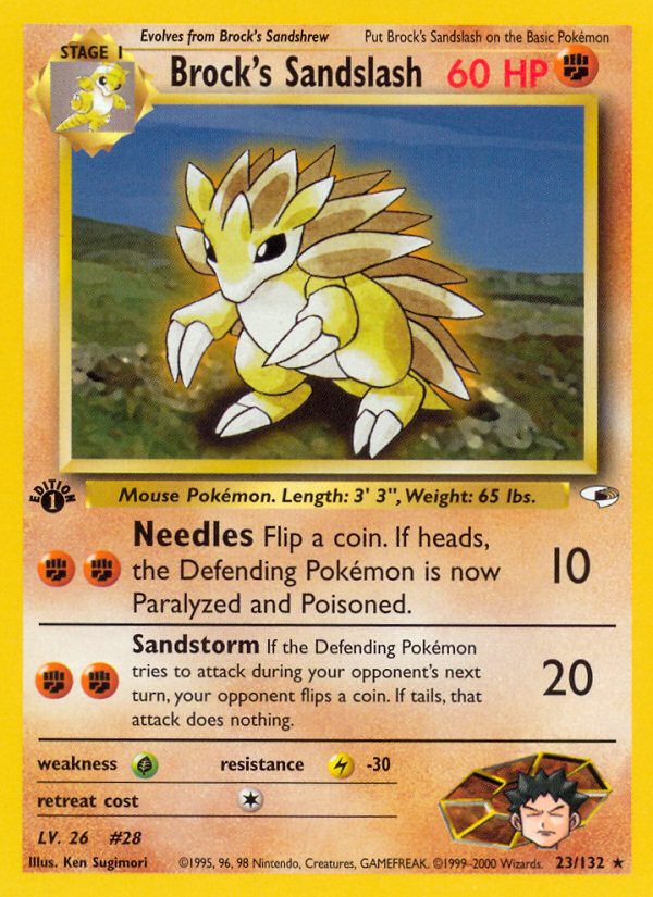 Brock's Sandslash (023/132)