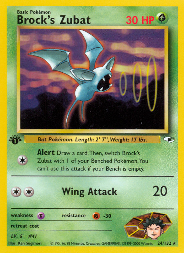 Brock's Zubat (024/132)