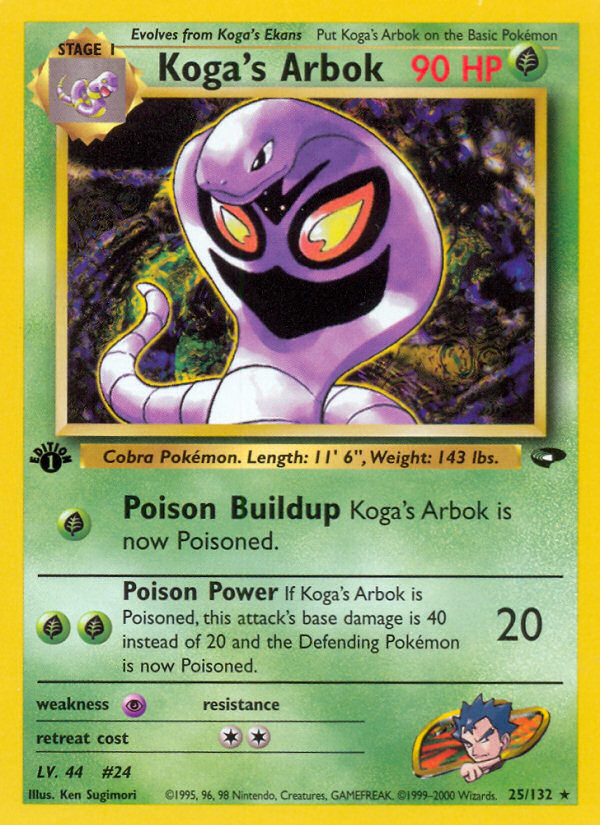 Koga's Arbok (025/132)