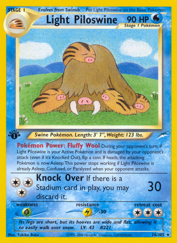 Light Piloswine (026/105)