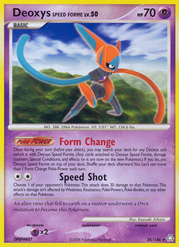 Deoxys Speed Forme (026/146)