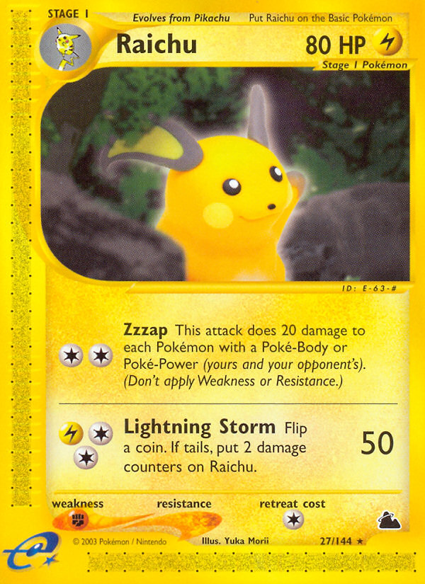 Raichu (027/144)