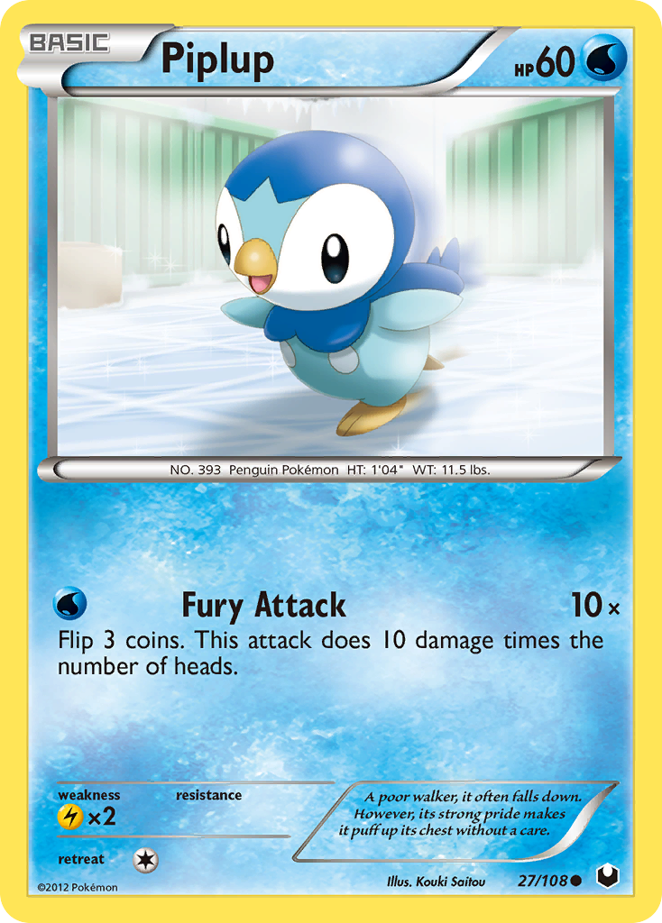 Piplup (027/108)