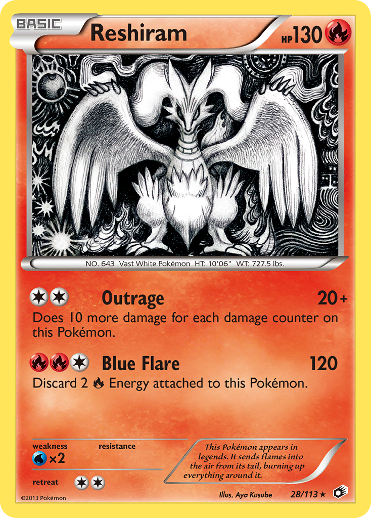 Reshiram (028/113)