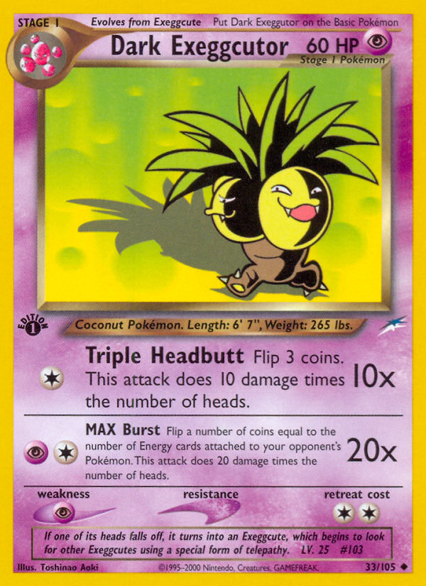 Dark Exeggutor (033/105)