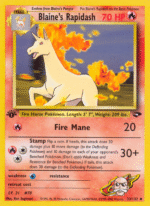 Blaine's Rapidash (033/132)