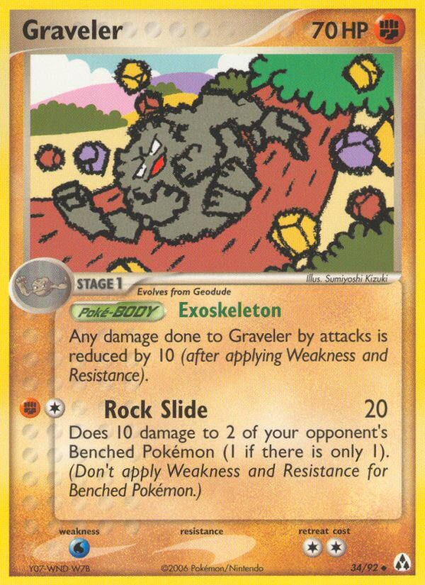 Graveler (034/92)