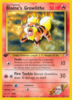 Blaine's Growlithe (035/132)