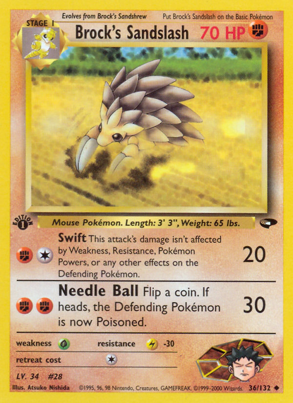 Brock's Sandslash (036/132)