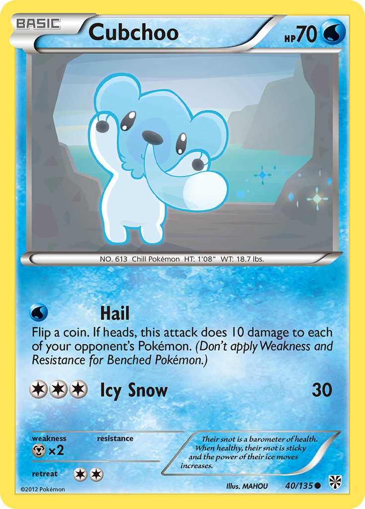 Cubchoo (040/135)
