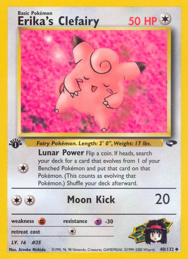 Erika's Clefairy (040/132)