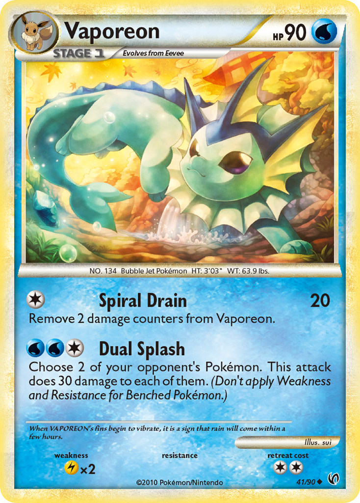 Vaporeon (041/90)
