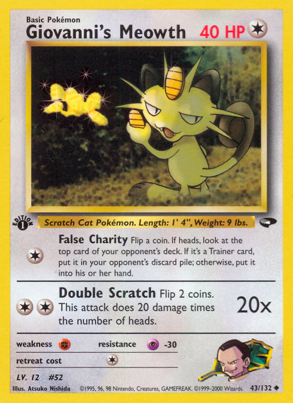 Giovanni's Meowth (043/132)
