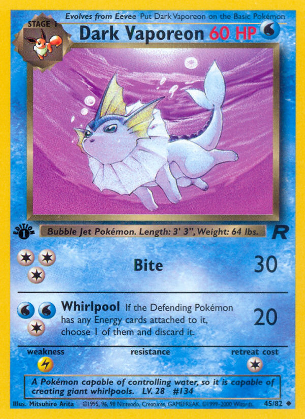 Dark Vaporeon (045/82)