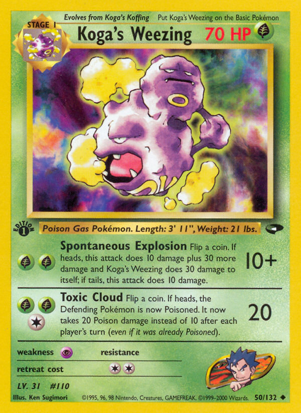 Koga's Weezing (050/132)