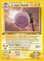 Lt. Surge's Electrode (052/132)