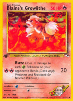 Blaine's Growlithe (062/132)