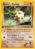 Blaine's Mankey (063/132)