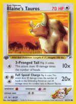 Blaine's Tauros (064/132)